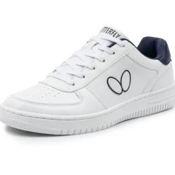 Butterfly Sneakers - Hvid Og Navy Blå