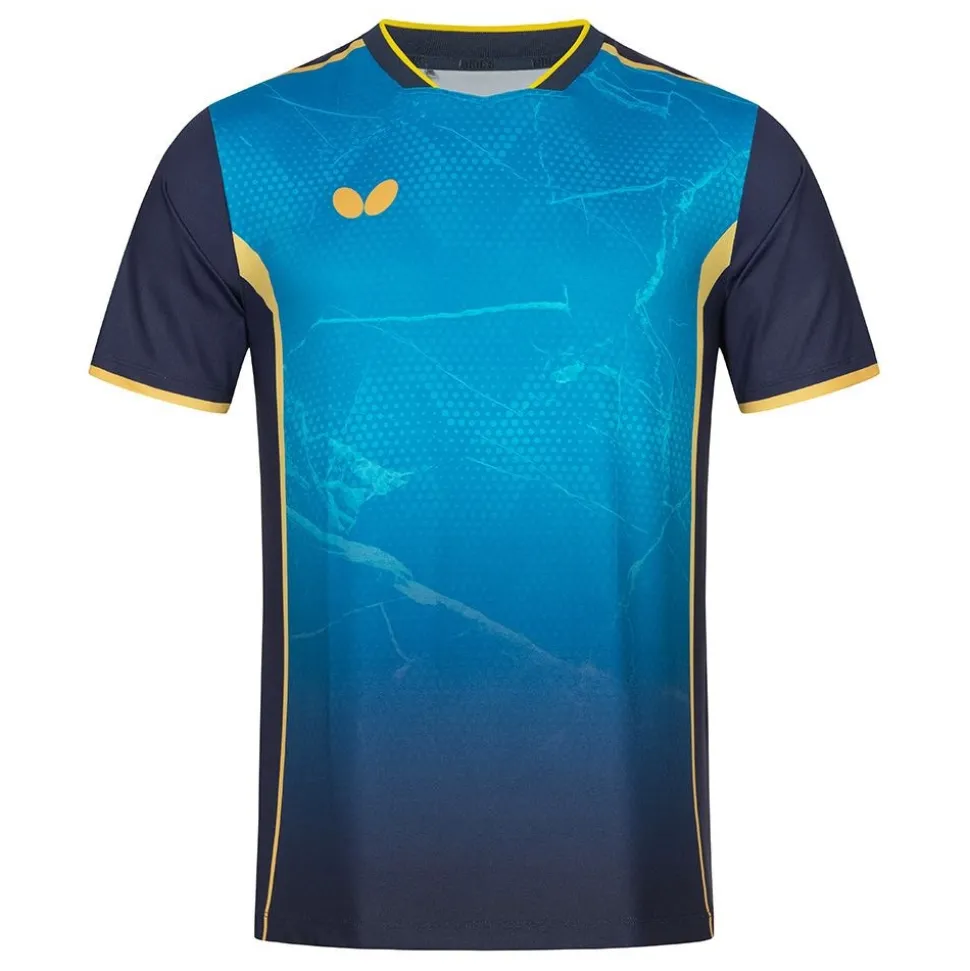 T-shirt Sutairu Blå